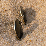 Gold Circle Polarized Titanium Sunglasses