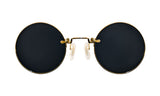 Gold Circle Polarized Titanium Sunglasses