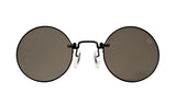 Black Circle Polarized Titanium Sunglasses